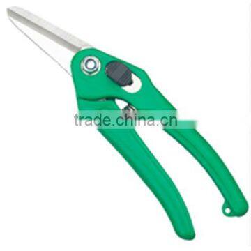 Garden plastic handle flower cutting scissors