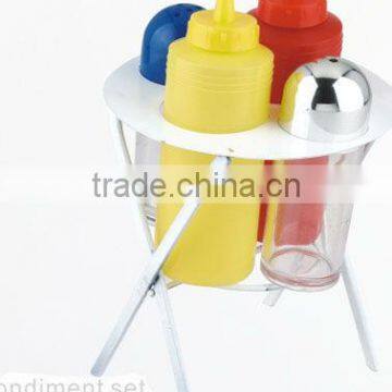 5pcs BBQ mini condiment set