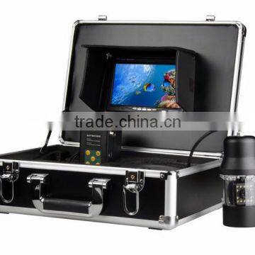 2017 new arrive 7 inch TFT LCD Monitor 20m 360 rotating fish finder underwater aquaculture monitoring camera system with DVR