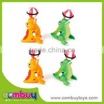 High quality cheap plastic cartoon crocodile set wind-up toys