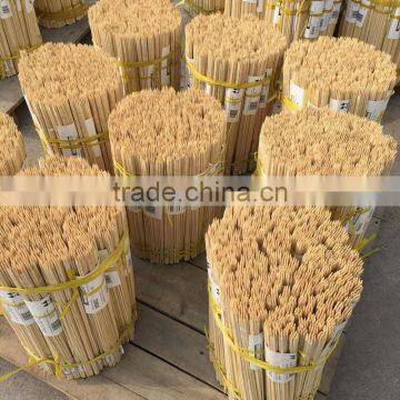 Nature Bamboo Pointed End Poles For BBQ