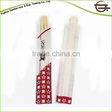 China manufacture wholesale natural hygienic bamboo design disposable chopsticks