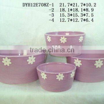 Cheap ceramic flower pots and planter