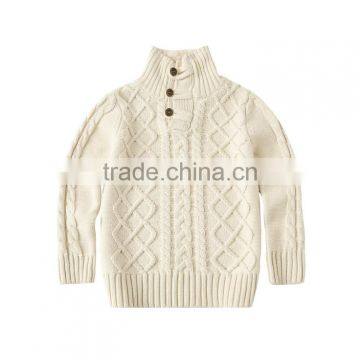 Wholesale winter thick teens turtle neck patches elbow sweaters