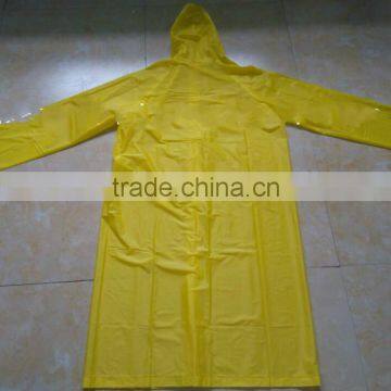 Adult 100% PVC Waterproof Raincoat Fabric With Customer' S Logo for Promotion photo-3