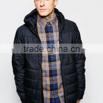 2016 lastest high quality western men black slim fit down jackets