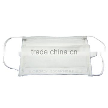 3 ply non woven fabric disposable industrial face mask