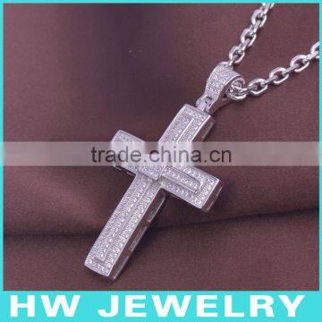 HWMCP1273 micro pave setting hip hop necklaces for men