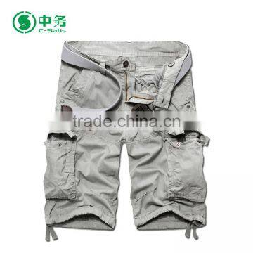 2017 HOT SALE New Style Summer Pure Cotton Six Pockets Men Short Pants photo-2
