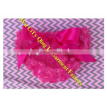 Whosale Baby Diaper Cover Rose Design for Girls