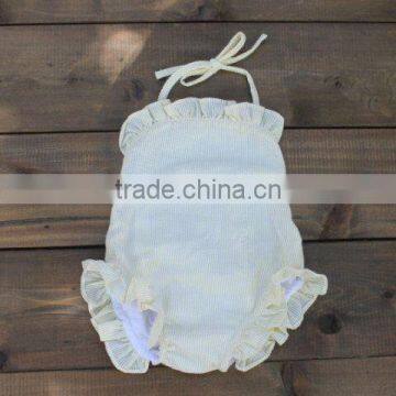 Girl Child Swimsuit Kid Seersucker Swimsuit Kids Swimwear for Girls photo-3