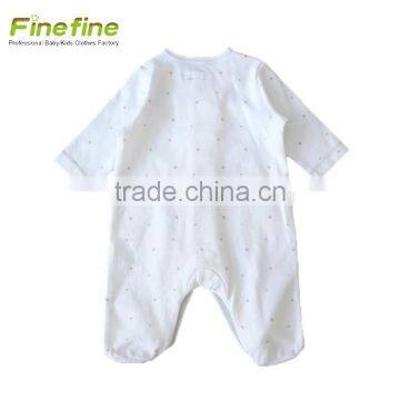 Lovely Catoon Baby Clothes Patern Soft Cotton Long Sleeve Cute Baby Romper