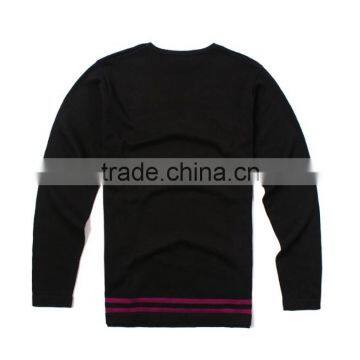 Men V Neck Thin Sweater Knitting Pattern photo-6