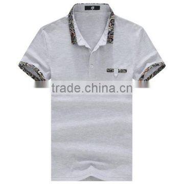 Custom Popular Cheap Soft Men's Stand Collar Cotton Short Sleeve Men T Shirt Camisa Polo Shirts Wholesale