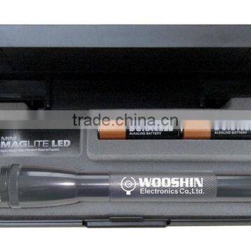 LED 2 AA Mini Mag-Lite Flashlight - Features MAG-LED Technology and Comes With Your Logo photo-4