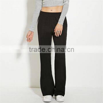 2017 OEM Soft Jogger Trousers Casual Olive Linen Women Pants photo-6