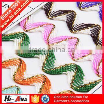 hi-ana trim2 More 6 Years no complaint Top quality Zig Zag Ribbon