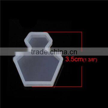 Custom Shape Resin Mold Vase White Silicone Jewelry DIY Tools photo-2