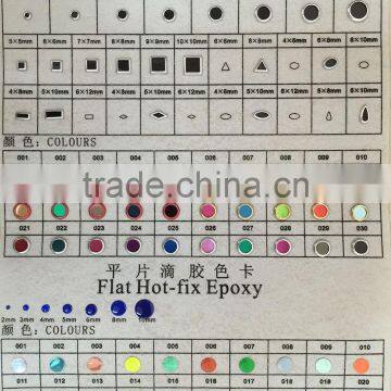 New Item high quality rimming flat nailhead hotfix studs for garment