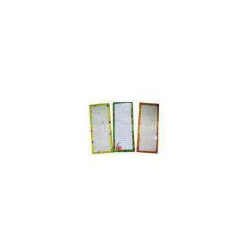 2.75x7 Magnetic List Note Pad for record, reminders, shopping list