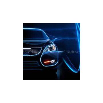 Fashionable Colorful LED Car Decorative Light Line Any Length LED Light For Car Decoration