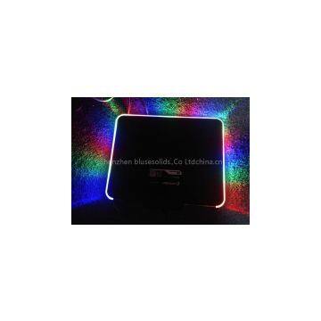 Potential newest products colorful Led Mouse pad customizable Logo