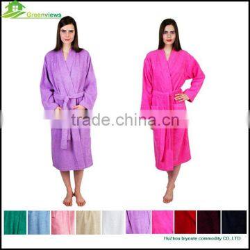 Kimono Robes Japanese Robes 100% Cotton Bathrobe Cotton Bath Gown photo-5
