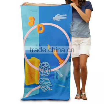 Wholesale Funny 3D Digital Print Travel Beach Towel