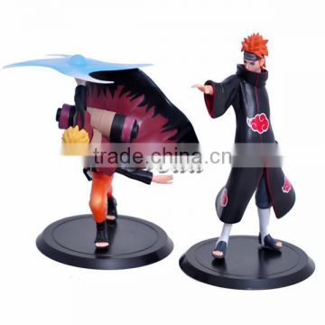 Japanese Hot Anime Naruto figure toy dolls set of 2pcs, PVC figure toy, action figure toy wholesale