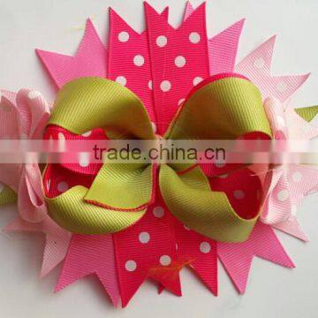2015 Kids Hairpin Beautiful Headdress Flower Headmade Bowknot