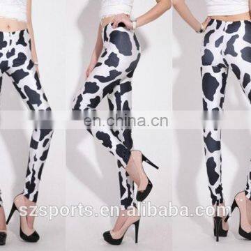 slimming leggings, made of cotton and lycra or spandex high stretchy fabric