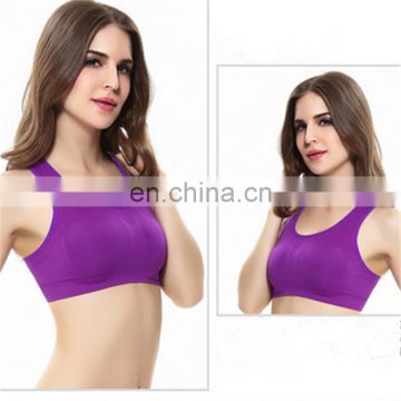 Wholesale lady hot sex womens sexy xxxx women sport bra Lady High Quality Black X Back Fitness Sport Running