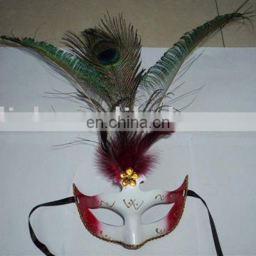 party carnival masquerade feather dance mask MPM-068