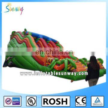 SUNWAY Inflatables Water Slides,corkscrew Inflatable Pool Slide for Sale,2016 Pvc Inflatable Slide photo-3