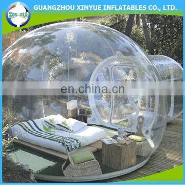 Hot sale inflatable pvc clear igloo inflatable camp bed