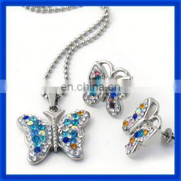 wholesale fashion 2014 stainless steel jewelry sets	TPSS360