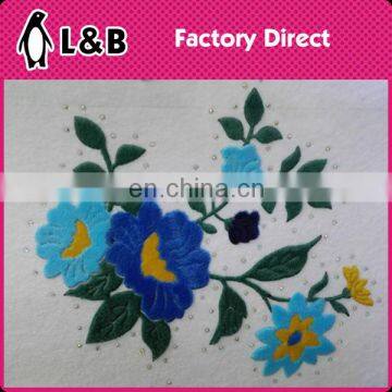 Flower Chenille Patches Hot Fix Motif Decorative For Women Garment