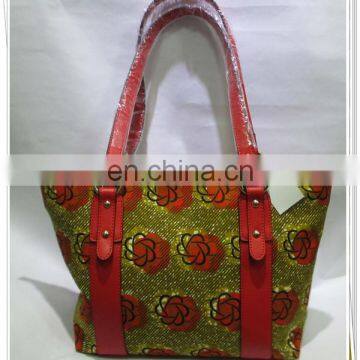 wholesales tote wax design lady handbag