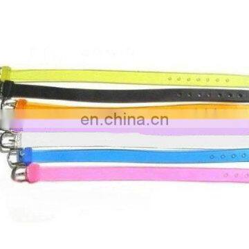 Color bleeding weaving Wristband SO Pretty Charming Bracelet Rubber wrist Band