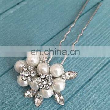 Wedding Headpiece Rhinestone U shaped Hair Pins