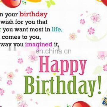 Hallmark Supplier Paper Crfats Happy Birthday Handmade Greeting Card photo-3