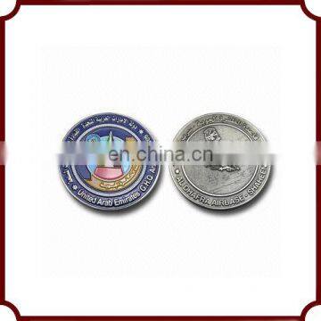 custom beautiful silver coin replica