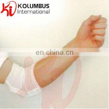Martial Art Protection, Elastic Protection For Elbow In White Color, Elbow Protection Comes In Pair, Other Colors Also Available