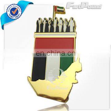 Self Adhesive UAE National Flag Sticker Badge/Sticker Emblem