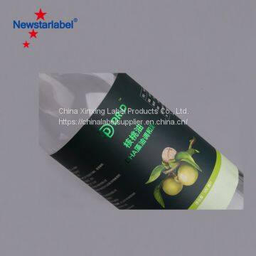 Custom rolled wine label sticker, bottle label printing, self adhesive label