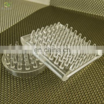 Clear Spiked Carpet Floor Protectors for furniture