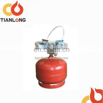 0.5kg Small portable used camping LPG gas tank / lpg steel cylinder for sale