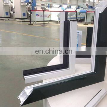 Aluminum and Pvc Profiles Cnc Double Head Cutting Saw Machine With CE photo-2