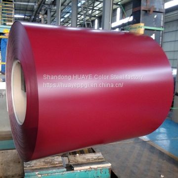 Prepainted galvanized steel in coils