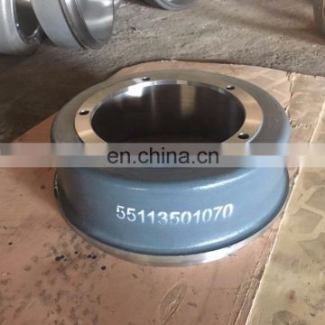 Truck axle parts brake drum 55113501070 for Russian truck